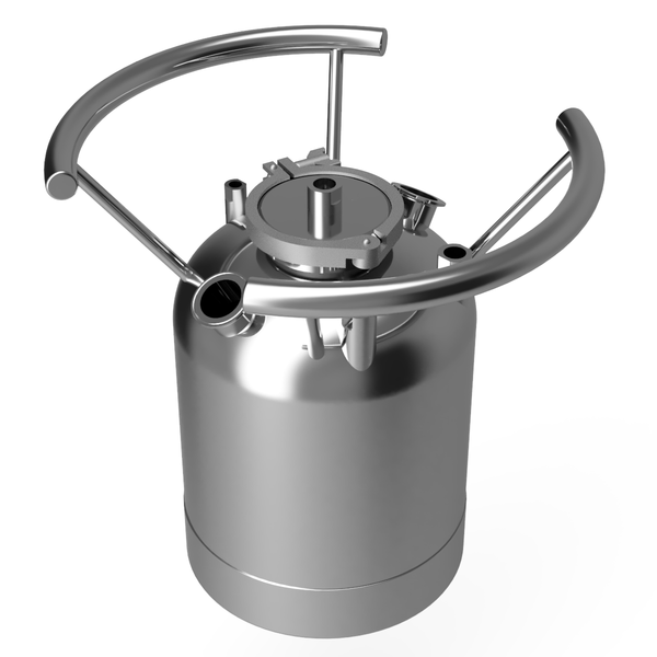 USA Lab 25lb Stainless Steel Solvent Tank - SS304 25LB Water (12LB Butane)
