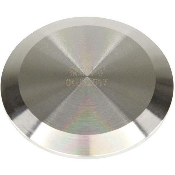 USA Lab Stainless Steel ENDCAP- Various Sizes-1.5", 2", 3", 4", 6"