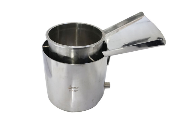 USA Lab Stainless Steel Dry Ice Funnel