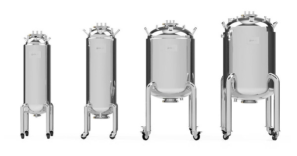 USA Lab ASME Jacketed Solvent Tank w/ Compression - 100LB, 200LB, 400LB & 600LB (48LB, 96LB, 192LB & 300LB Butane)