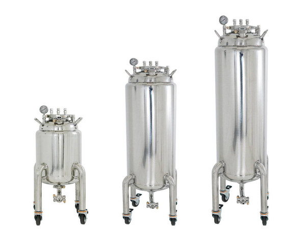USA Lab Jacketed Solvent Tank w/ Compression - 50LB, 100LB, 200LB Water (24LB, 48LB, 96LB Butane)