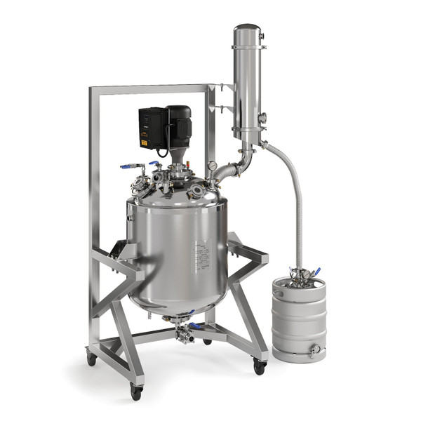 USA Lab Dual-Jacketed 200L 316L-Grade Stainless Steel Reactor
