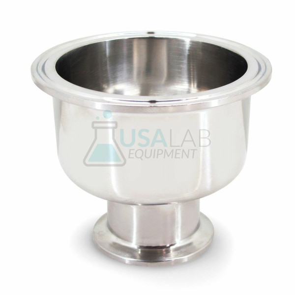 Hemispherical Reducer - Tri Clamp 4" to 1.5" - SS304