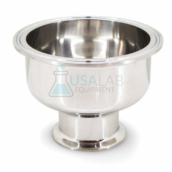 Hemispherical Reducer - Tri Clamp 4 to 3