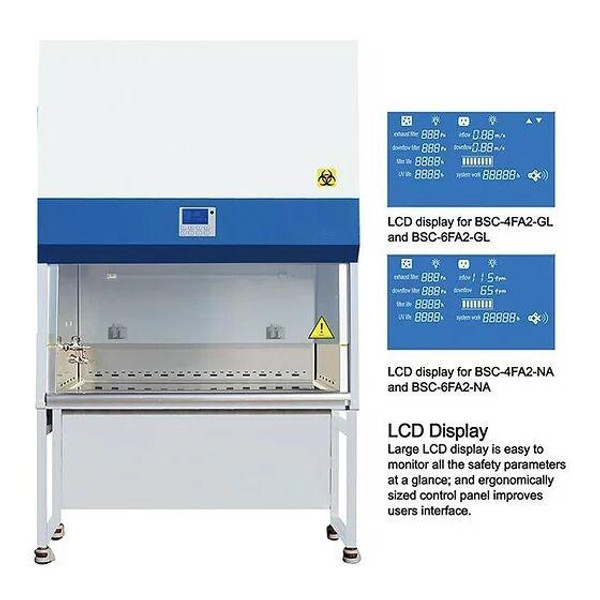 NSF Certified Class II Type A2 Biosafety Cabinet With Detachable Stand - Various Sizes