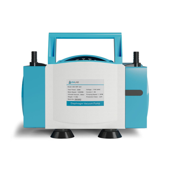 USA Lab Oil-Free Diaphragm Vacuum Pump – 1.2 CFM / 2.4 CFM 110V Laboratory Pump