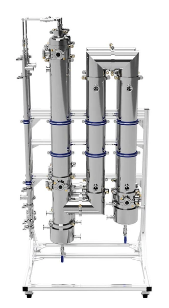USA Lab 6" Dual Sided Falling Film Evaporator -150L/hr - HYDRA