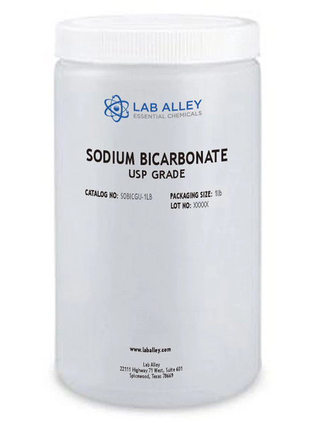 Lab Alley Sodium Bicarbonate, USP/FCC Grade, Kosher