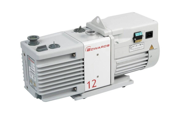 Edwards RV12 8.4 CFM Two-Stage Rotary Vane Vacuum Pump, 115/230V, 1-Ph
