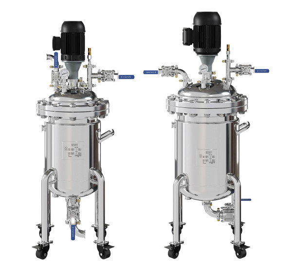 USA Lab OMNI Core Turnkey Vessel – ETFE-lined stainless steel reactor rated for 250 PSI