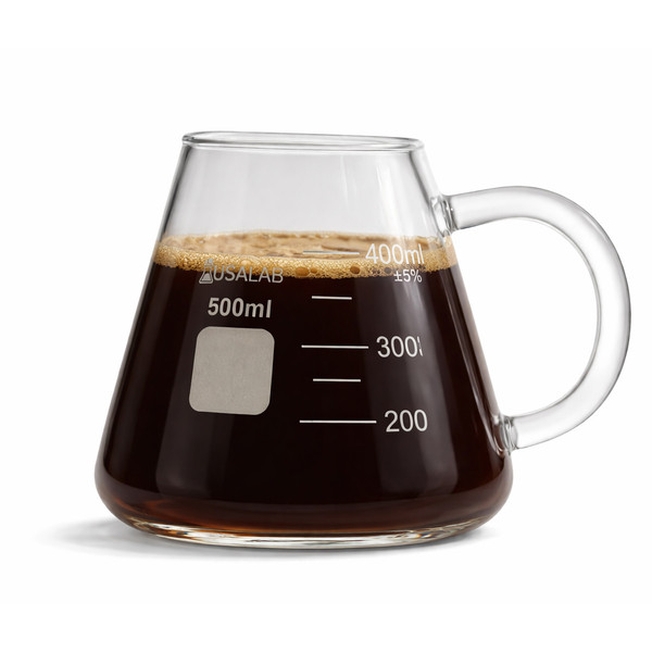USA Lab  Erlenmeyer Flask Mug  Borosilicate 3.3 - 500ML