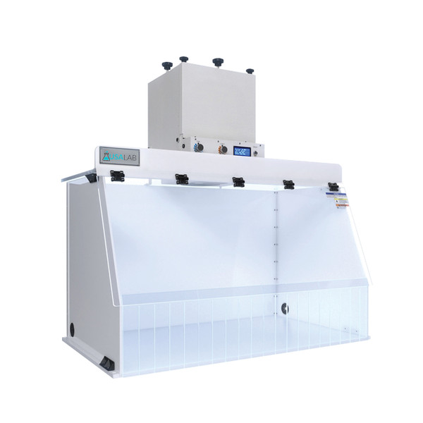 USA Lab Deluxe Ductless Fume Hood - Front Controls w/  Variable speed controller & HC - UL Listed