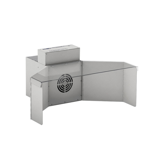 USA Lab Winged Sentry Compact Benchtop Air Filtration System—ductless benchtop fume and particulate filtration unit for laboratory workstations.