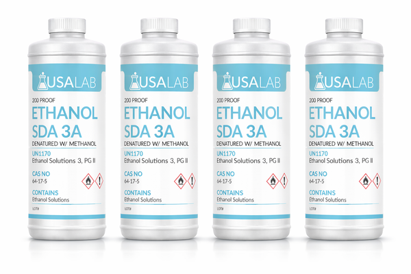 USA Lab Ethanol 200 Proof, SDA 3A (100%)