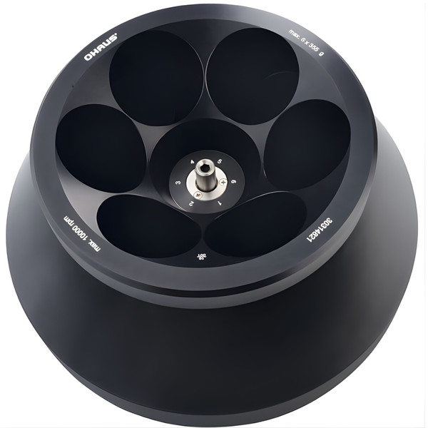 Ohaus 30314821 6 x 250ml Fixed Angle Rotor | Frontier™ 5000 Rotor Series | USA Lab