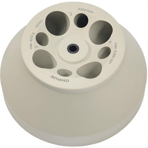 Ohaus 83041009 4 x 50ml RB/FA or 15ml RB/FA Fixed Angle Rotor