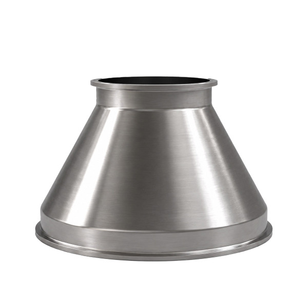 USA Lab Conical Reducer - Tri Clamp 6 inch to 12 inch made from SS304 stainless steel with sanitary polished finish for process and laboratory systems