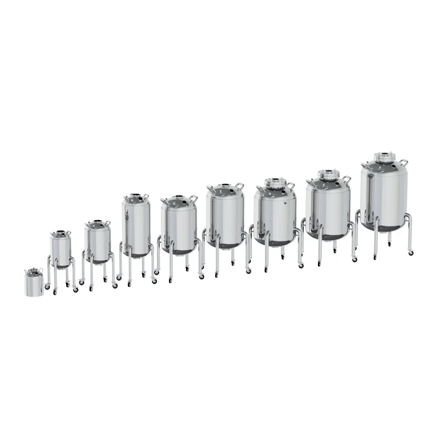 USA Lab 316L Sanitary Pressure Vessel w/ 4A Finish - ASME Certified