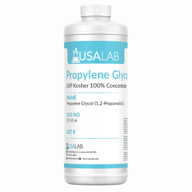 USA Lab Propylene Glycol USP Kosher 100% Concentrate