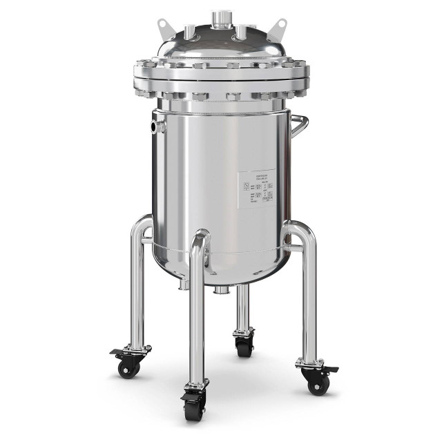 USA Lab OmniCore eTFE lined stainless vessel