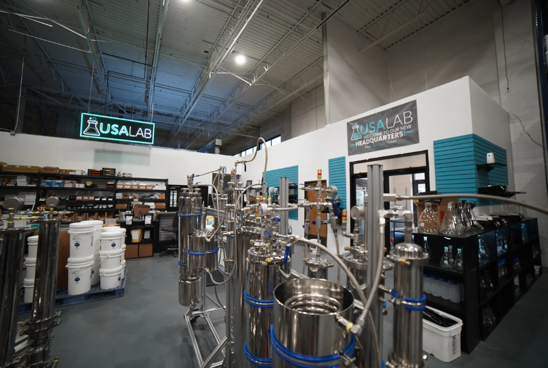 Inside the USA Lab warehouse and headquarters in Livonia, Michigan