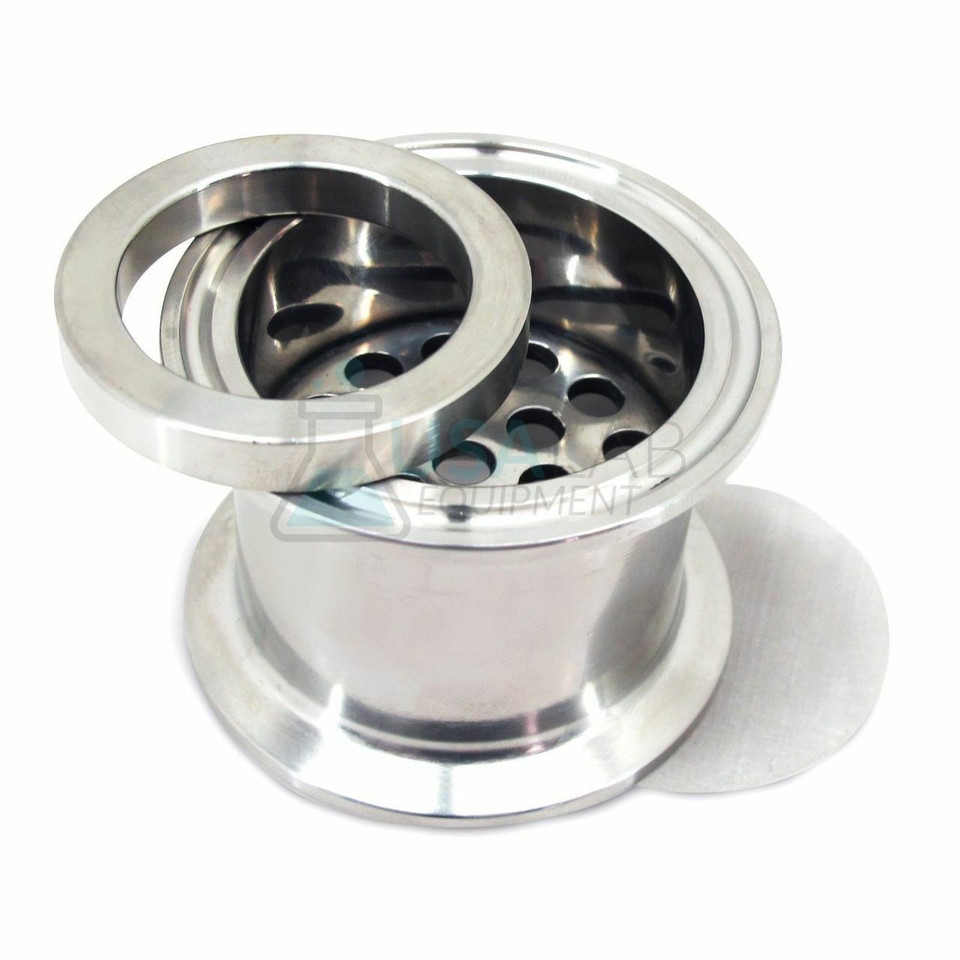 Filter Plate Kit - Tri Clamp 2" With 100 Micron Mesh & Filter Ring - SS304