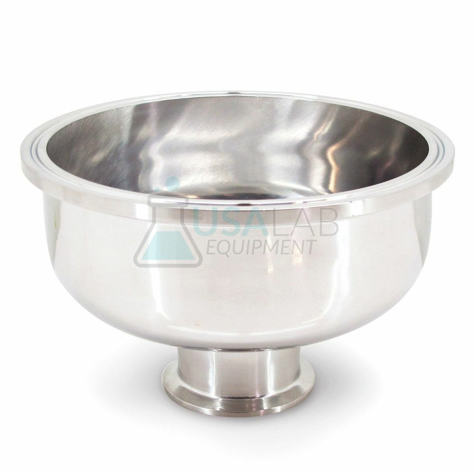 Hemispherical Reducer - Tri Clamp 6" to 2" - SS304