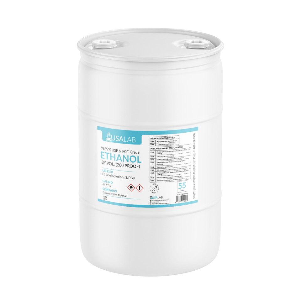 USA Lab 200 Proof Ethanol USP 99.97% - Excise Tax Included