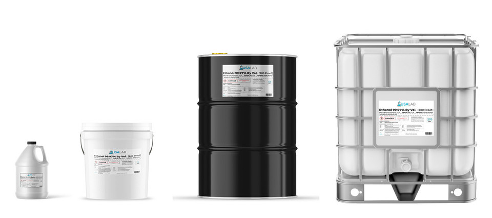 USA Lab 200 Proof Ethanol USP 99.97% - Excise Tax Included