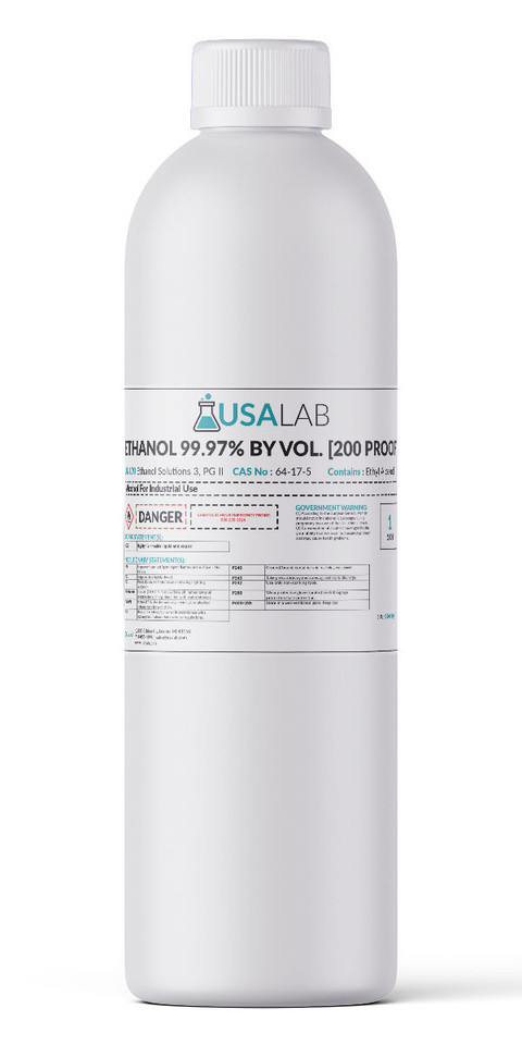 USA Lab 200 Proof Ethanol USP 99.97% - Excise Tax Included