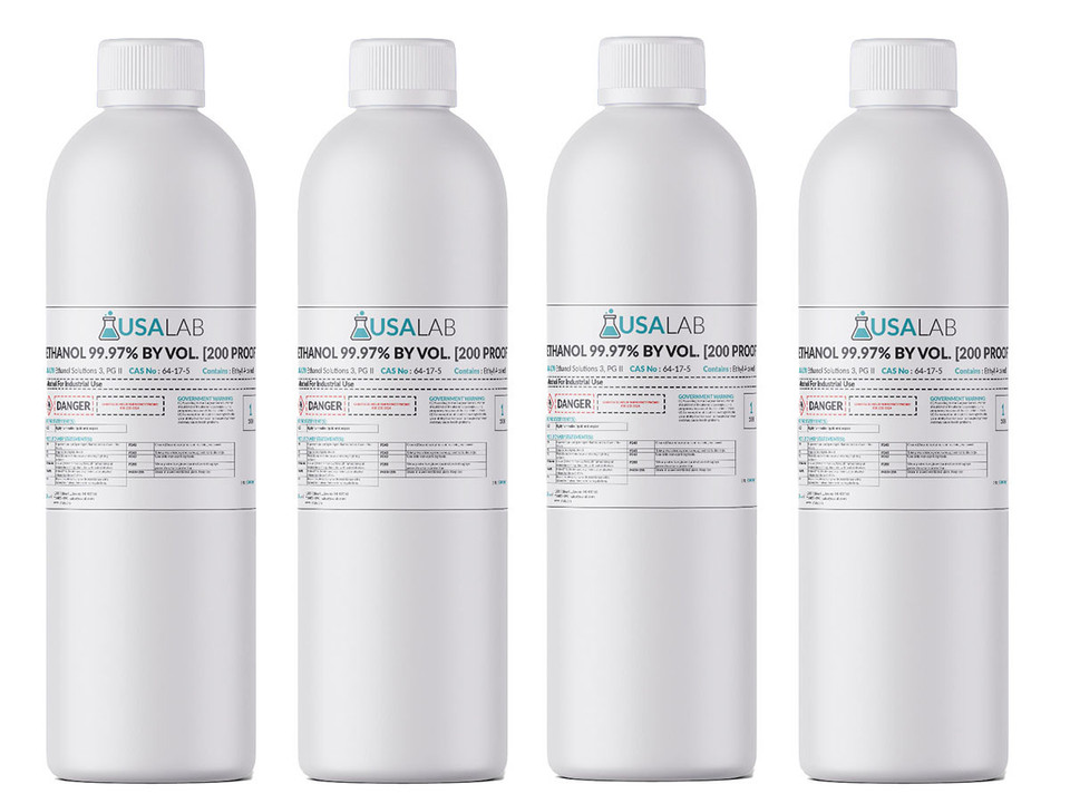 USA Lab 200 Proof Ethanol USP 99.97% - Excise Tax Included
