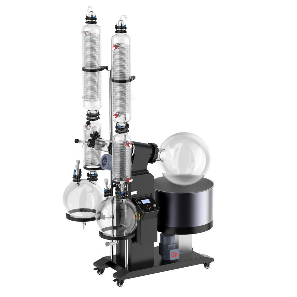 USA Lab 50L Dual Set-up Explosion Proof Rotary Evaporator -180°C - 220-240V
