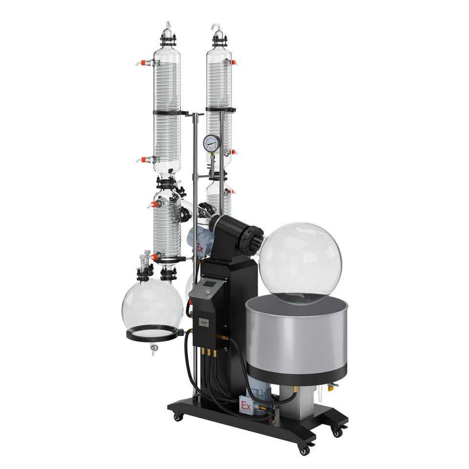 USA Lab 50L Dual Set-up Explosion Proof Rotary Evaporator -180°C - 220-240V