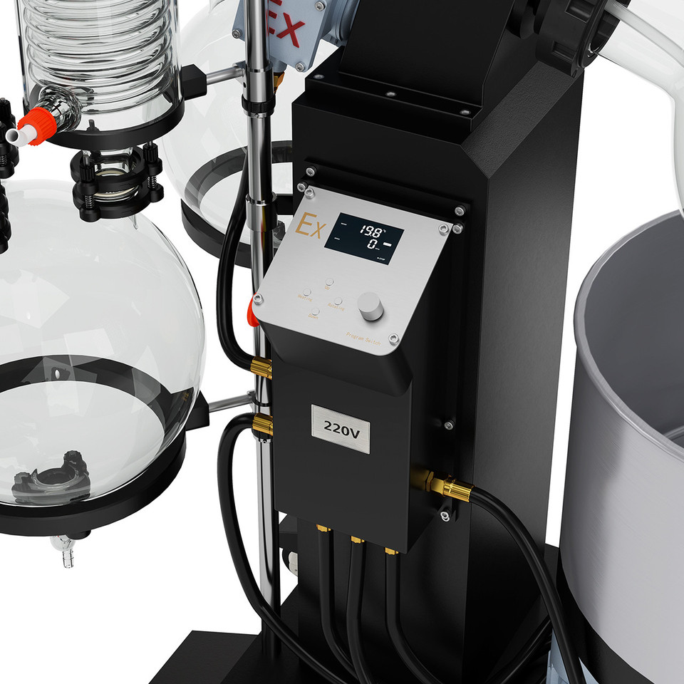 Explosion proof digital controller for USA Lab 50L Dual Set-up Rotary Evaporator EXRDS-1050 with temperature and rotation controls