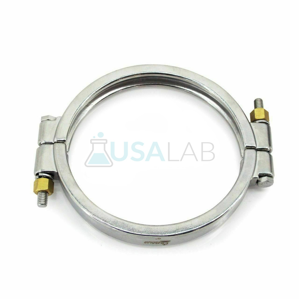 USA Lab High Pressure Tri-Clamp made from 304 stainless steel for sanitary high-pressure process connections.