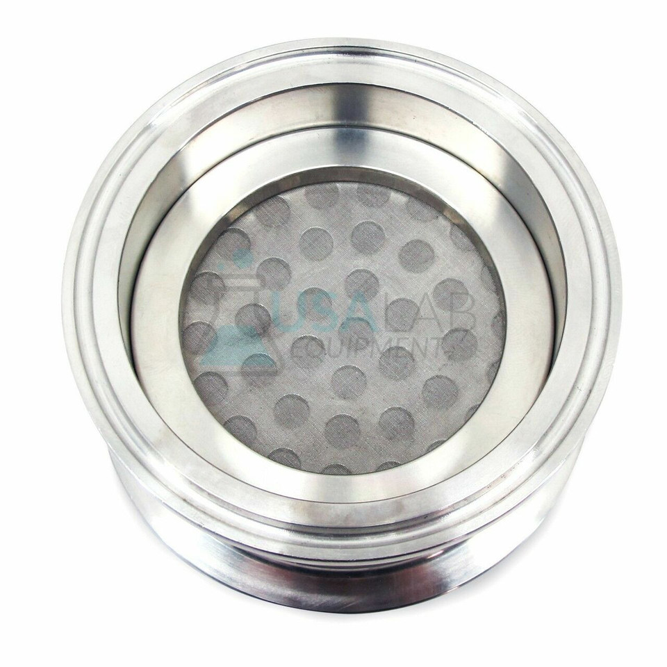 Filter Plate Kit - Tri Clamp 3" With 100 Micron Mesh & Filter Ring - SS304