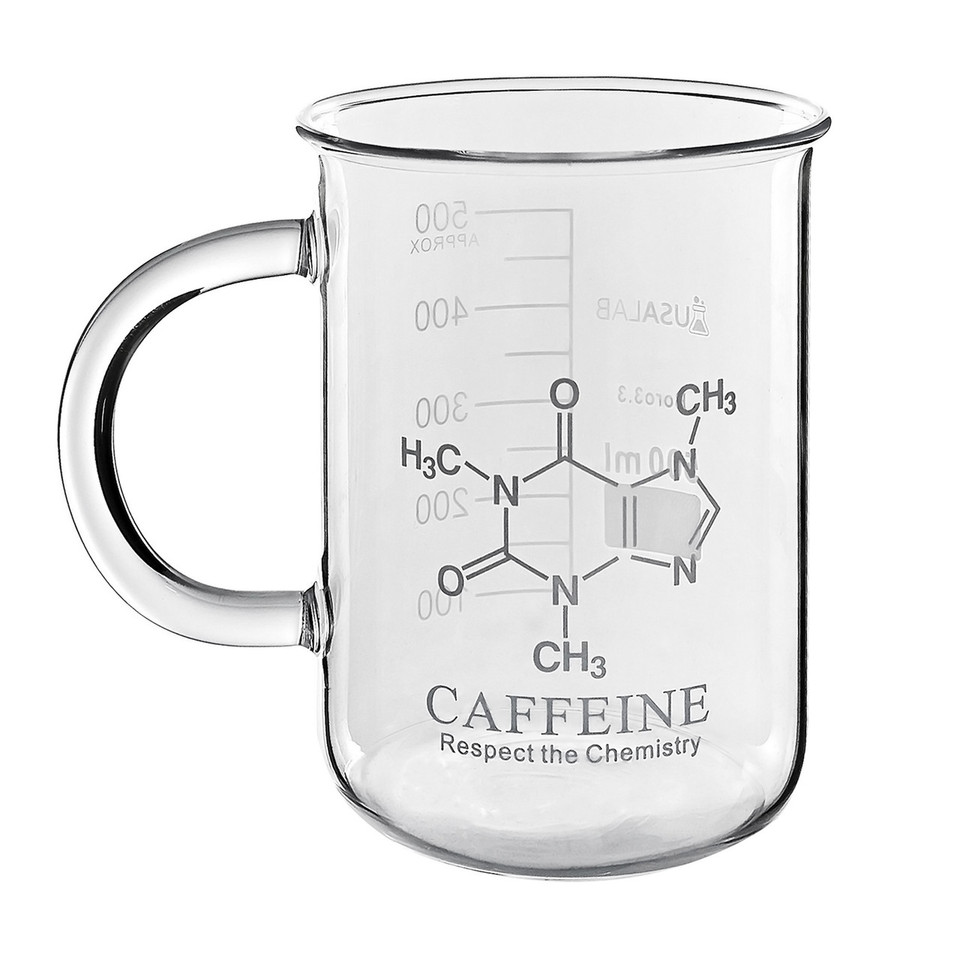 USA Lab 500ML  Coffee Mug Beaker Borosilicate 3.3