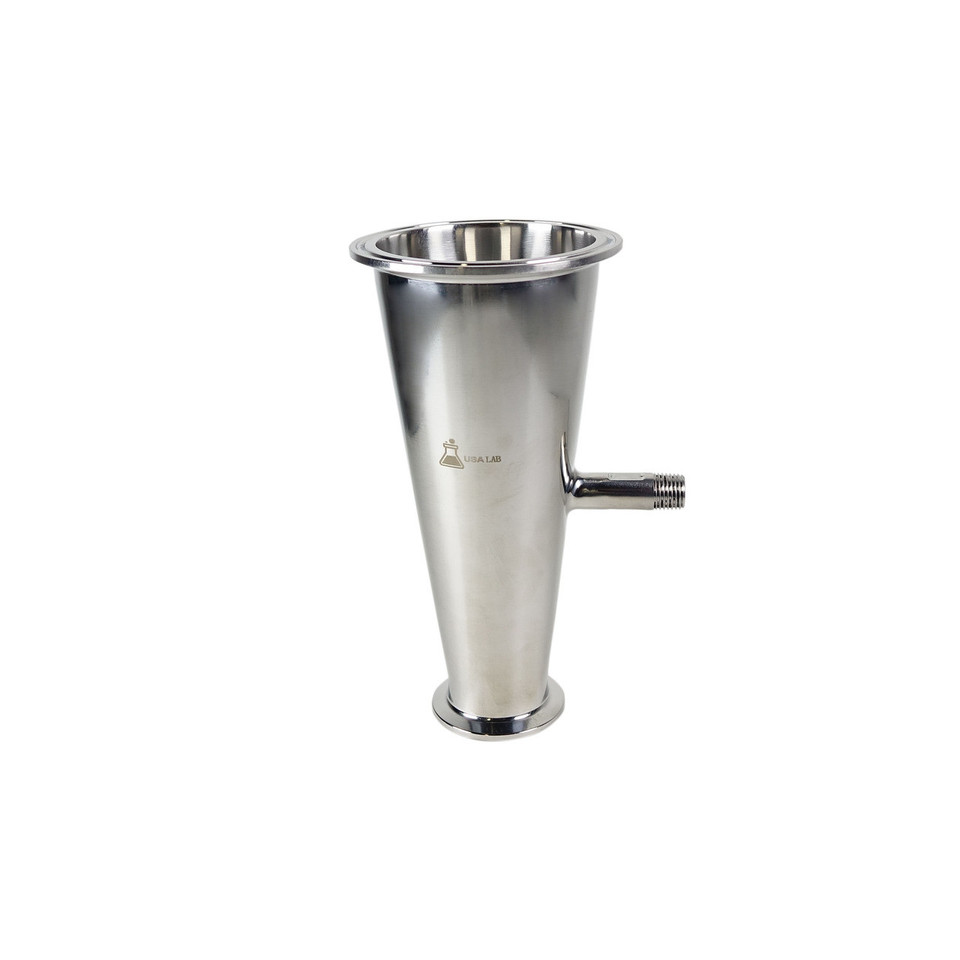 Conical Reducer with 1/4 MNPT side port - Various Sizes