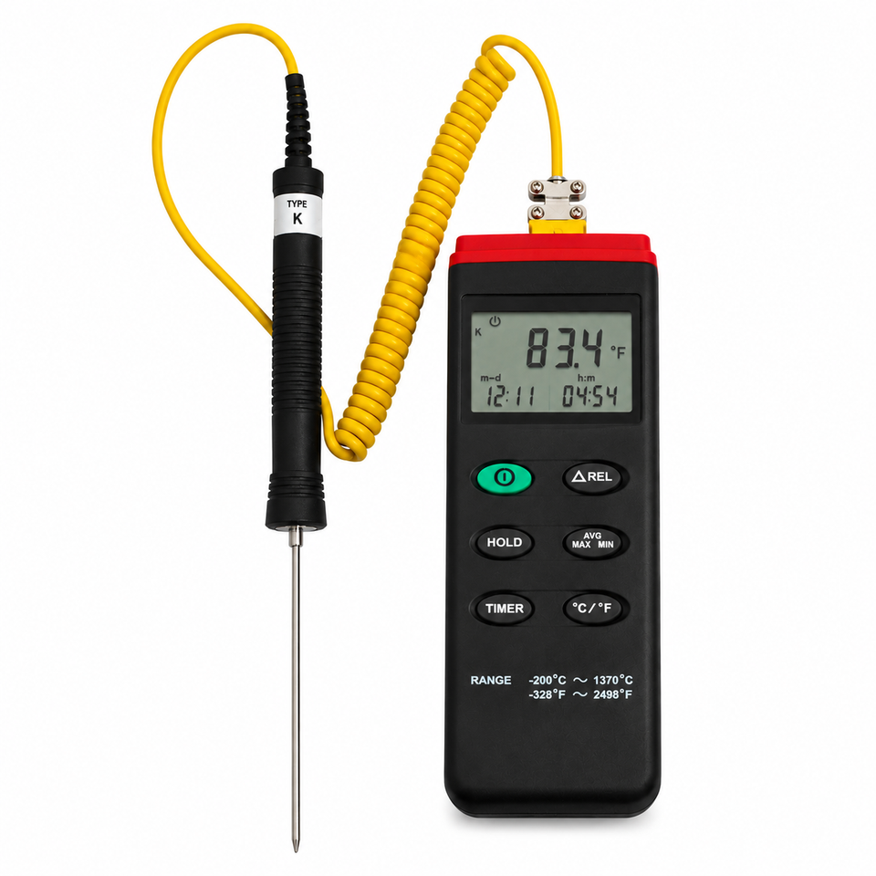 USA Lab USA-TM Premium Digital K-type Thermometer w/ Probe
