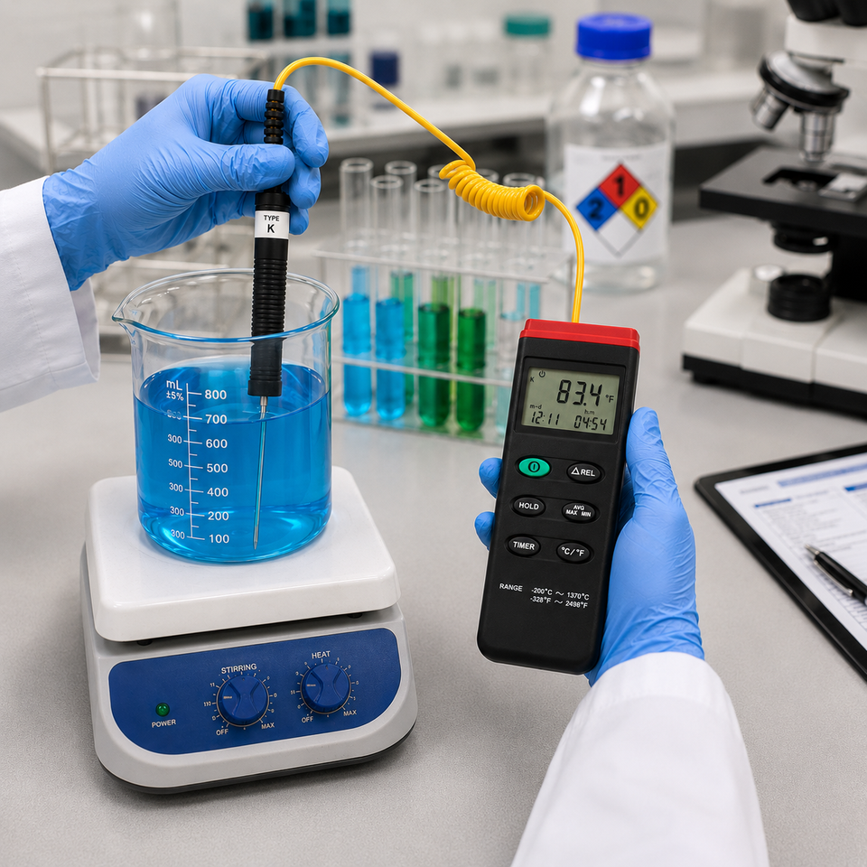 USA Lab USA-TM Premium Digital K-type Thermometer w/ Probe