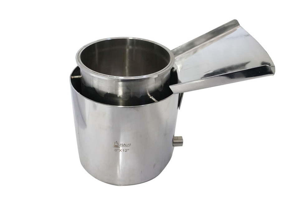 USA Lab Stainless Steel Dry Ice Funnel