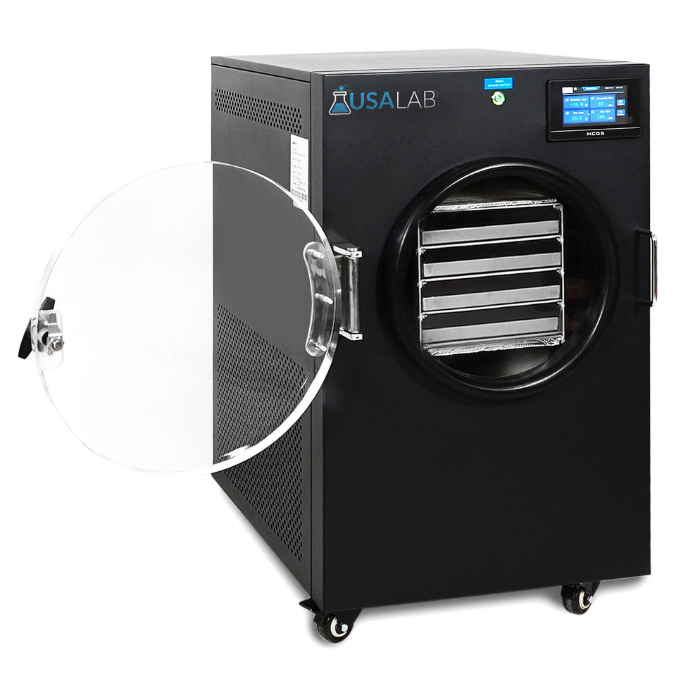 USA Lab -35°C Scientific Freeze Dryer 1-2 Gallons Per Batch / 4L Ice Capacity / 3 Year Warranty