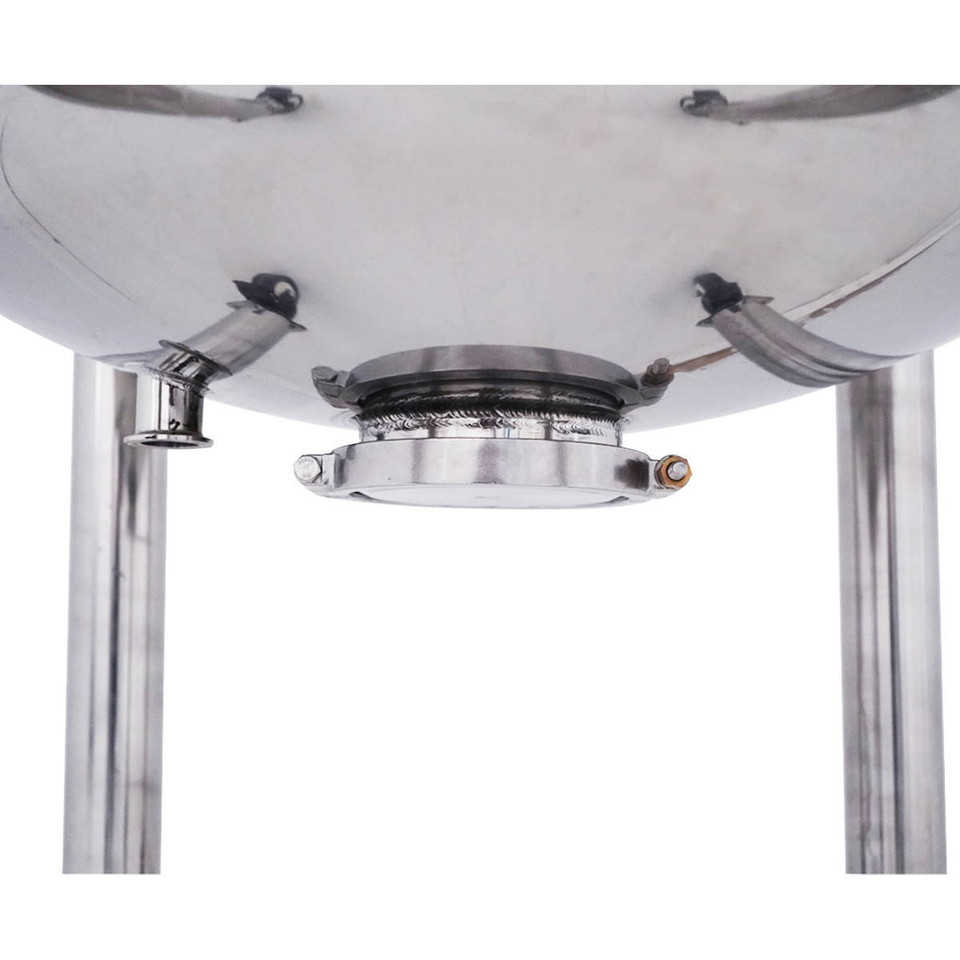 USA Lab ASME Jacketed Solvent Tank w/ Compression - 100LB, 200LB, 400LB & 600LB (48LB, 96LB, 192LB & 300LB Butane)