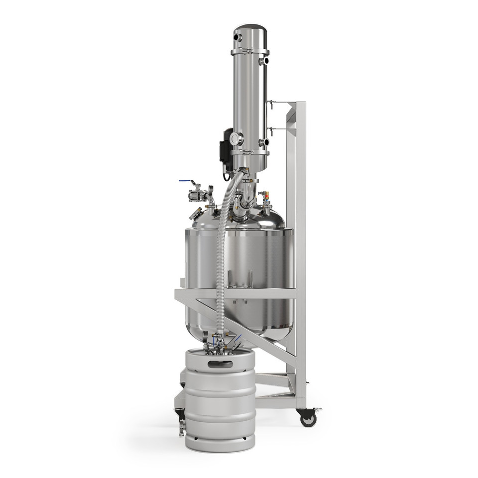 USA Lab Dual-Jacketed 200L 316L-Grade Stainless Steel Reactor