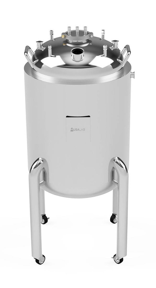 USA Lab ASME Dual Jacketed Solvent Tank w/ Compression - 200LB , 400LB & 600LB  (48LB, 96LB, 192LB & 300LB Butane)
