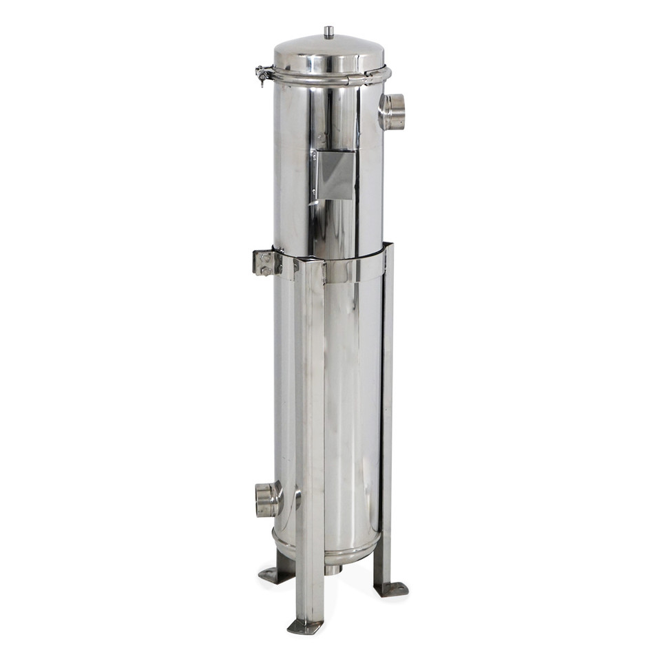 USA Lab #2 SS304 Bag Filter Housing 2" TC IN/Out - Buna gaskets