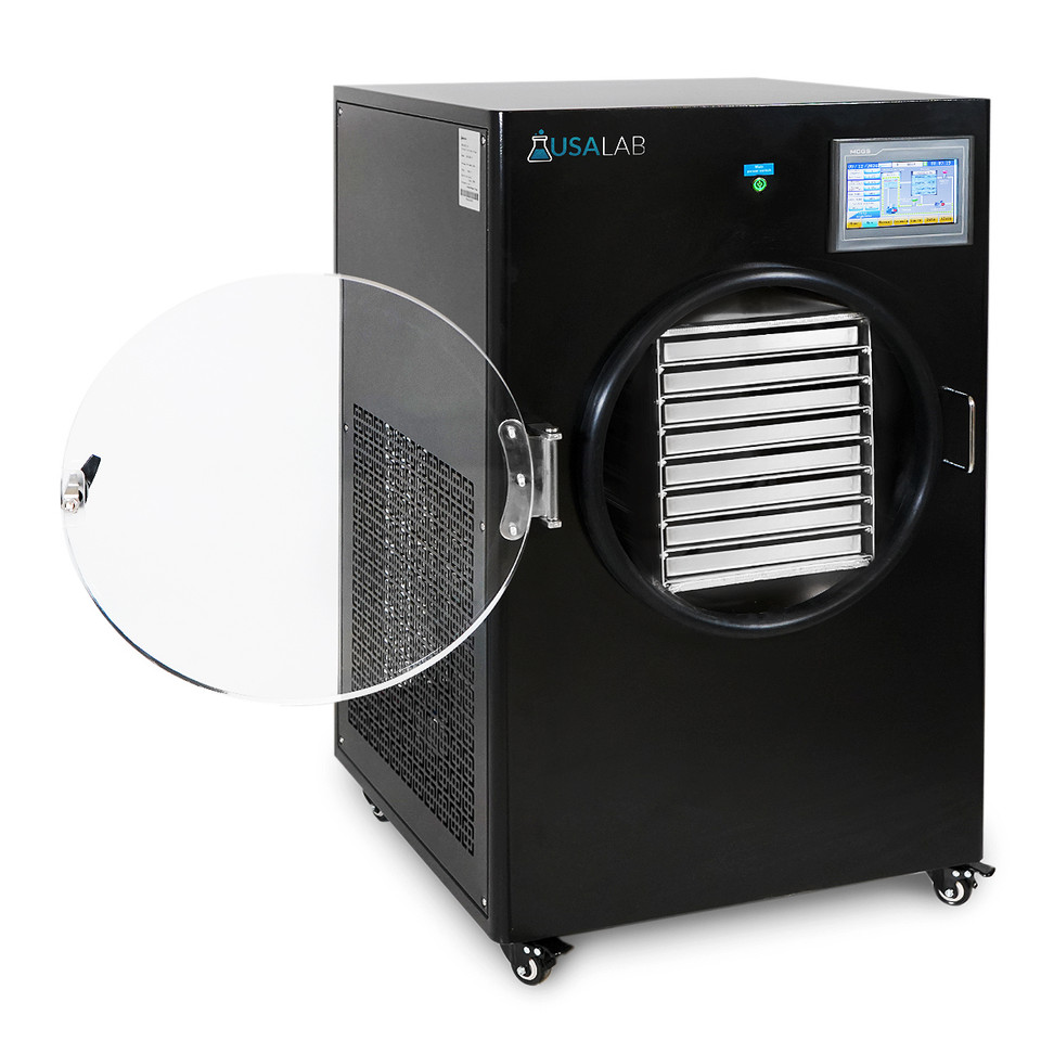 USA Lab Scientific Freeze Dryer / 8 Shelves / 2-3 Gallons Per Batch / 6L Ice Capacity / 3 Year Warranty