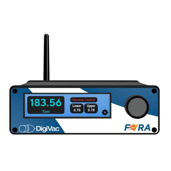 FYRA Vacuum Regulator | 10 millitorr to 6 Torr | 2 Sensors for Roughing Pump + System, UL, CSA,CE