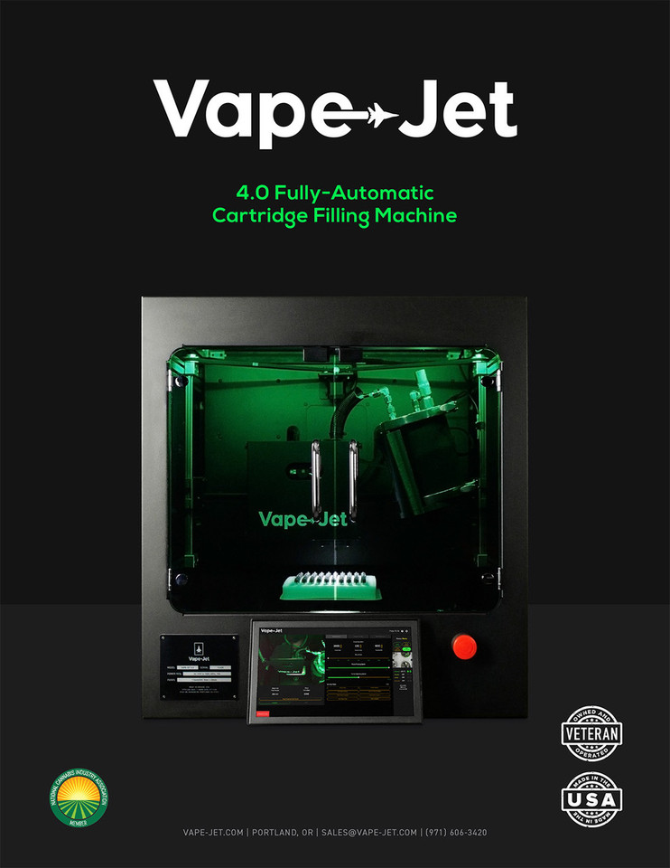 Vape-Jet 4.0 Fully-Automatic Vape Cartridge Filling Machine