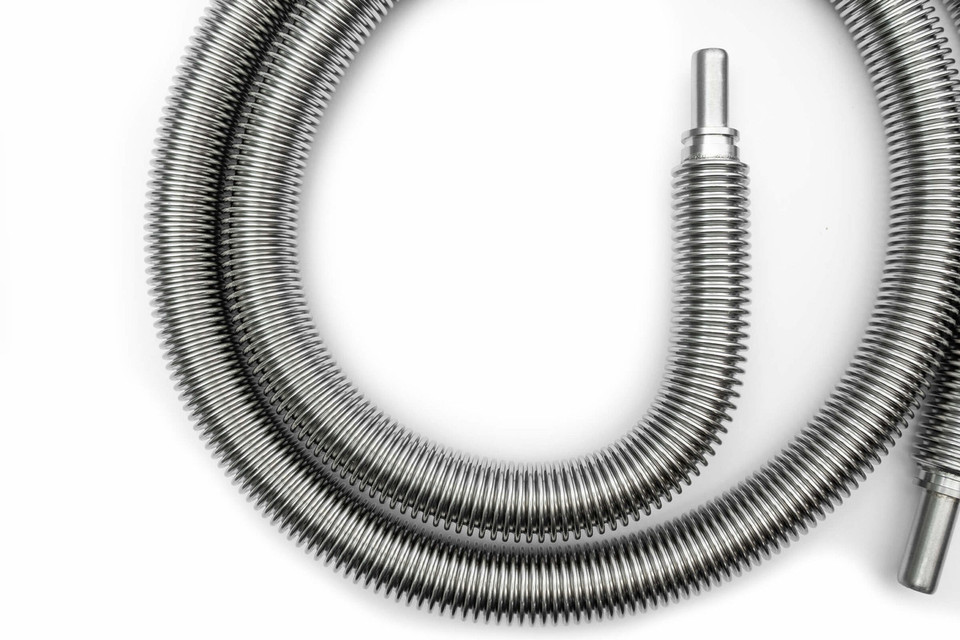 USA Made 3/8" Vacuum Jacketed Hoses for Cryogenic and High Temperature - Insulon